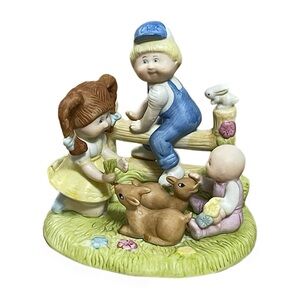 Vintage Cabbage Patch Kids Porcelain Figurine